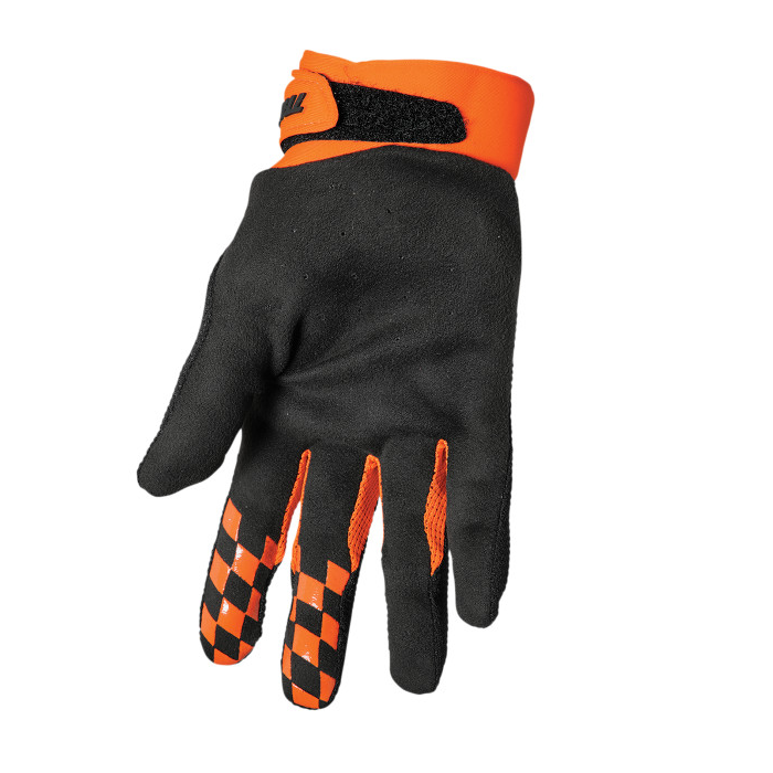 Guantes Thor MX 2022 Draft Negro / Naranja - Imagen 2