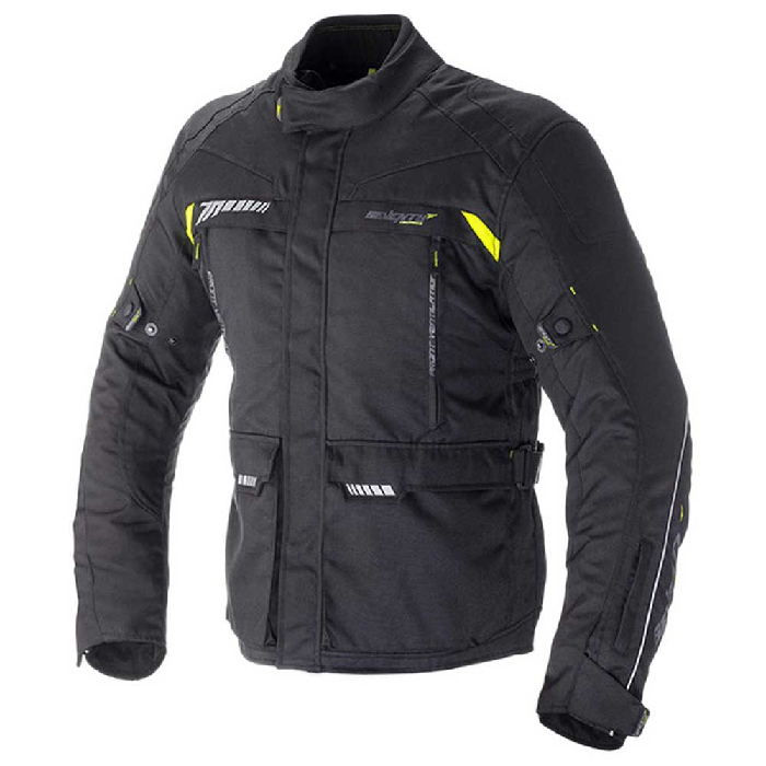 Chaqueta Seventy SD-JT41 invierno Touring Hombre negro / amarillo