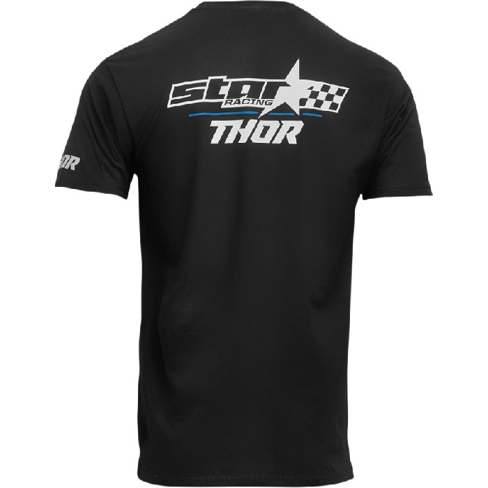 Camiseta Thor Star Racing Champ Negra 2023 - Imagen 2