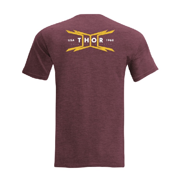 Camiseta Thor Mx Vortex Burdeos 2023 - Imagen 2