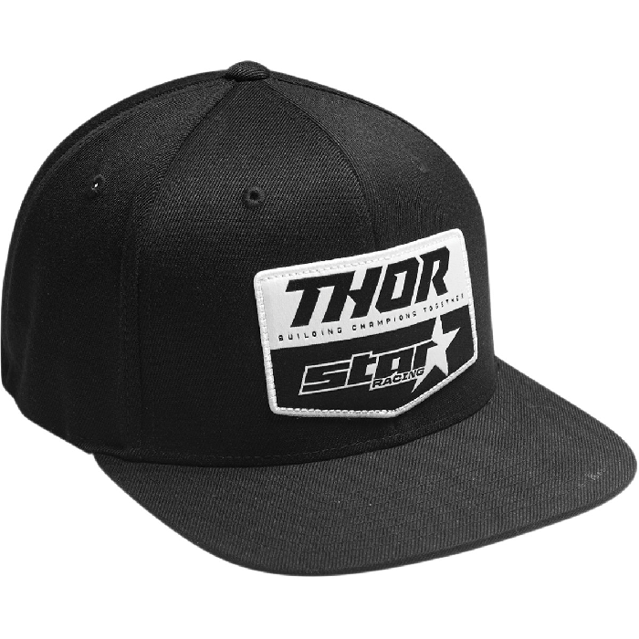 Gorra Thor Star Racing Chevron Negro