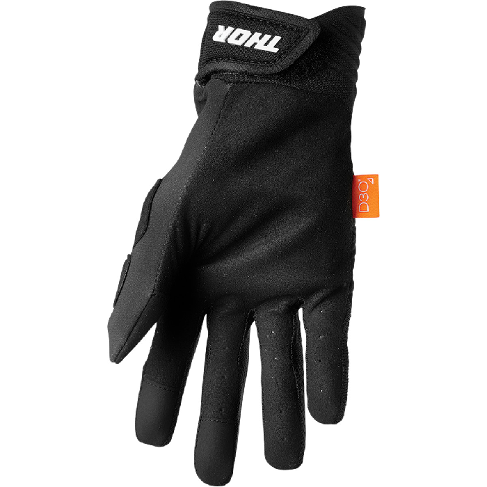 Guantes Thor Mx Rebound Negro / Blanco - Imagen 2
