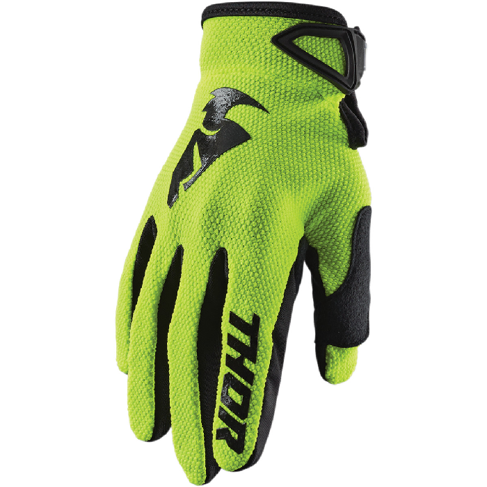 Guantes Thor Mx Sector Amarillo Flúor