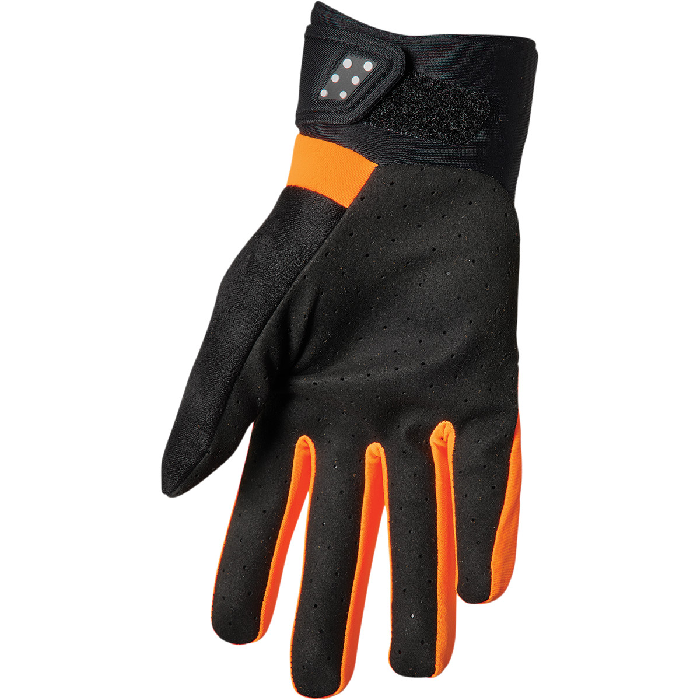 Guantes Thor Mx Spectrum Cold Weather Naranja / Negro - Imagen 2