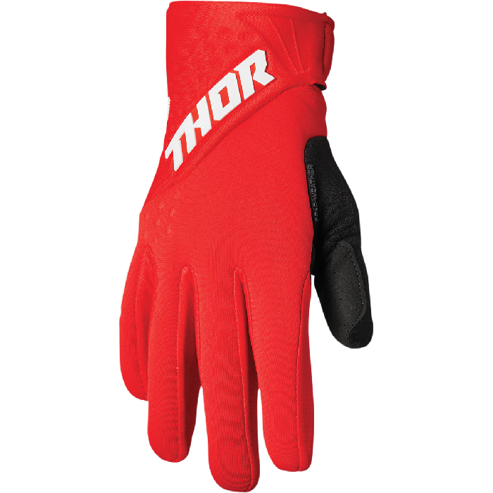 Guantes Thor Mx Spectrum Cold Weather Rojo / Negro