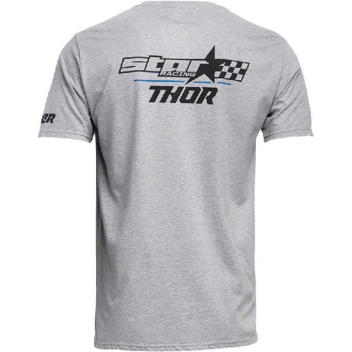 Camiseta Thor Star Racing Champ Gris 2023 - Imagen 2