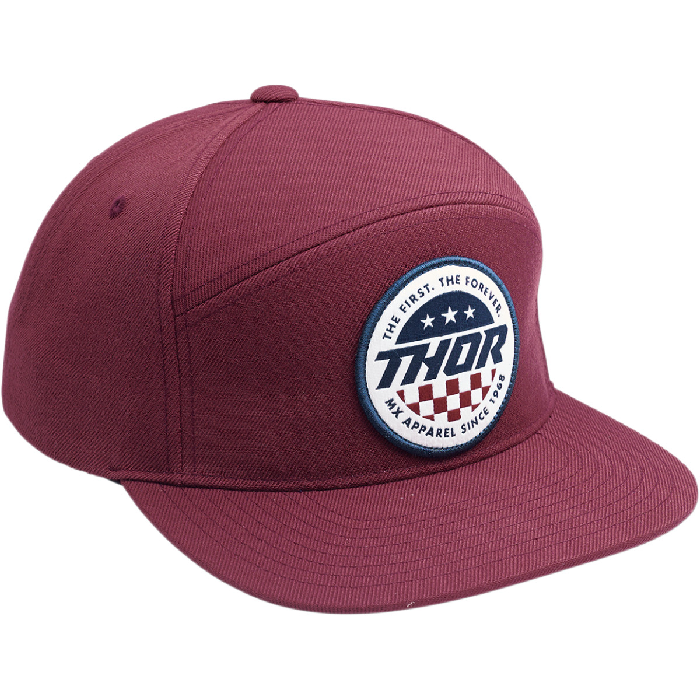 Gorra Thor Mx Patriot Snapback Granate