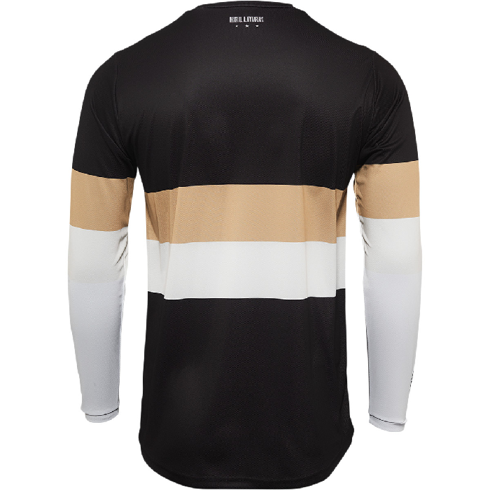 Camiseta Thor-Hallman Differ Draft Negro/Blanco/Beige - Imagen 2