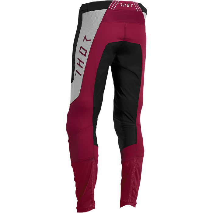 Pantalón Thor Mx Prime Strike Primavera 2022 Vintage Blanco / Granate - Imagen 3