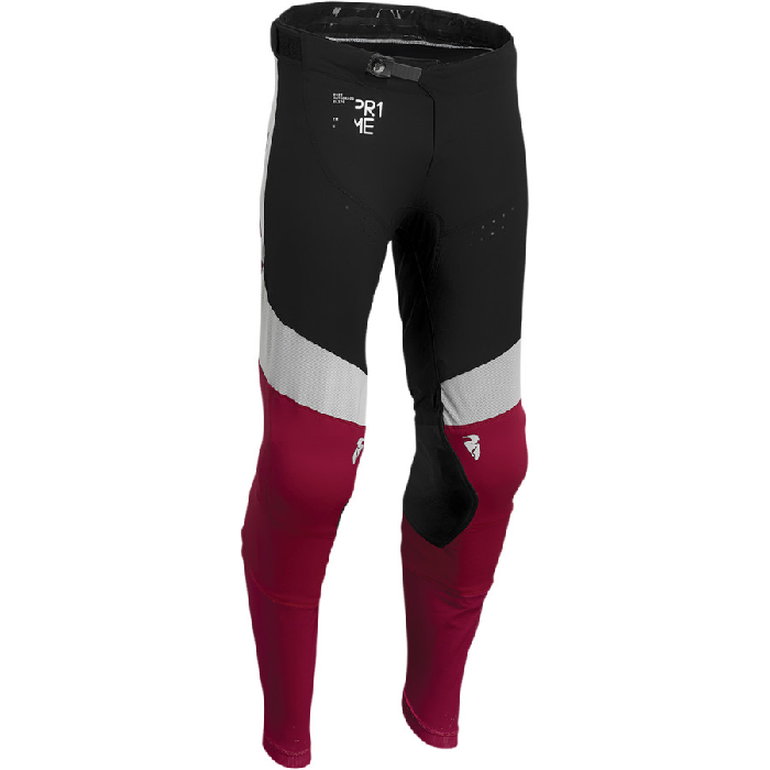 Pantalón Thor Mx Prime Strike Primavera 2022 Vintage Blanco / Granate