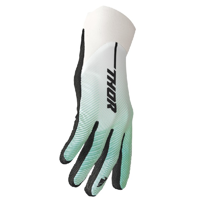 Guantes Thor Mx Agile Tech Blanco/ Verde - Imagen 2
