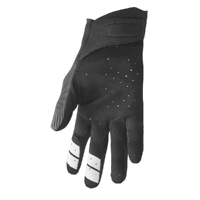 Guantes Thor Mx Agile Tech Negro / Blanco - Imagen 3