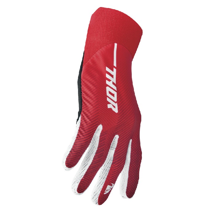 Guantes Thor Mx Agile Tech Rojo / Blanco - Imagen 2