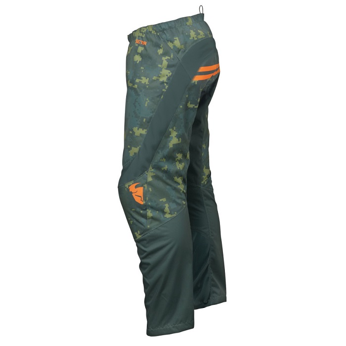 Pantalón Thor MX 2024 Infantil Sector Digi Verde Camuflaje - Imagen 2