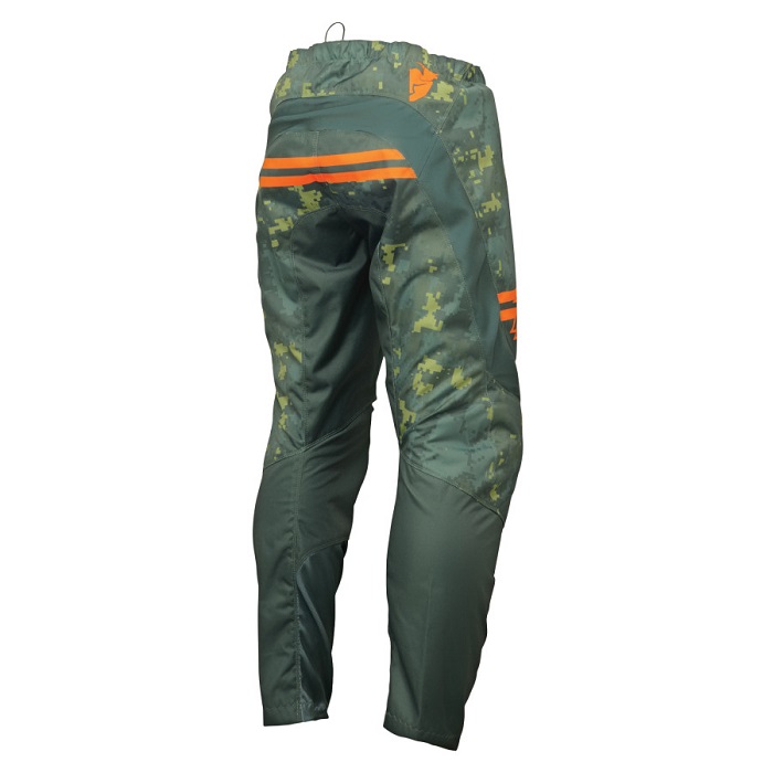 Pantalón Thor MX 2024 Infantil Sector Digi Verde Camuflaje - Imagen 3