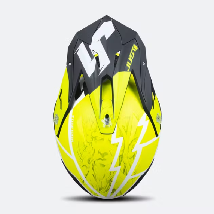Casco Just1 J39 Poseidon Amarillo Flúor - Imagen 5