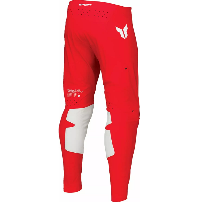 Pantalón Thor Mx SportMode Riot Negro/Rojo - Imagen 2
