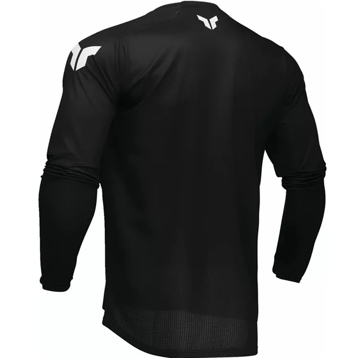 Camiseta Thor Mx LaunchMode Brave Negro/Gris - Imagen 2