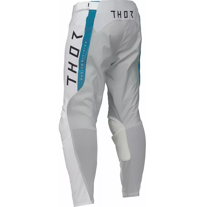 Pantalón Thor Mx LaunchMode Vented Raid Blanco / Azul - Imagen 2