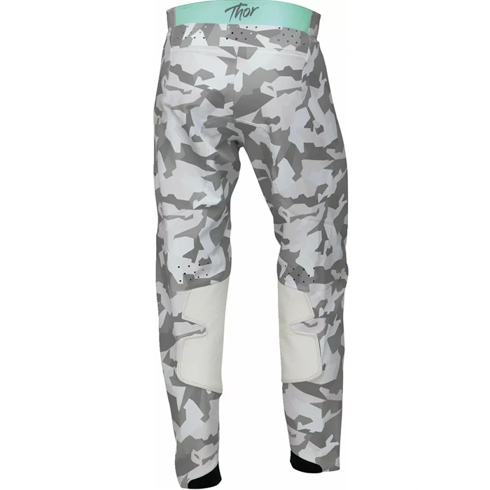 Pantalón Thor Mx Mujer Sportmode Shadow Gris / Aguamarina - Imagen 2