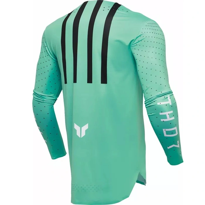 Camiseta Thor Mx Sportmode Flite Menta/Cobre - Imagen 2