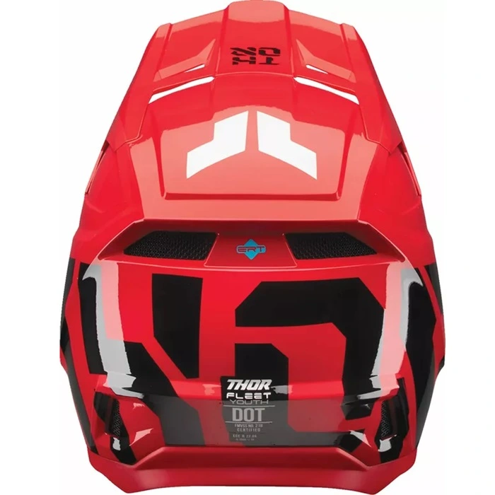Casco Thor Mx Infantil Fleet Forge Rojo - Imagen 2