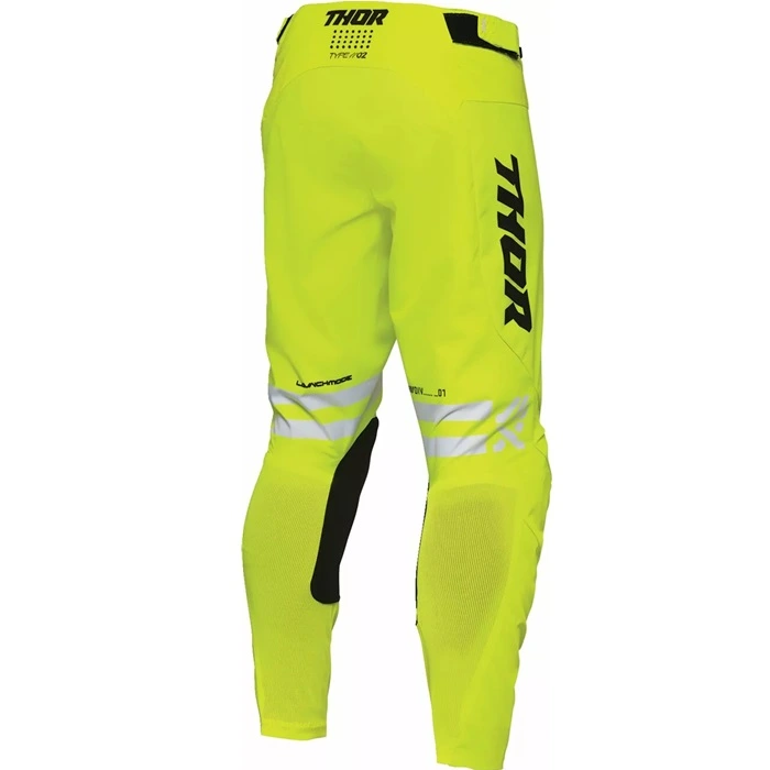 Pantalón Thor Mx Launchmode Dozer Amarillo Flúor - Imagen 2